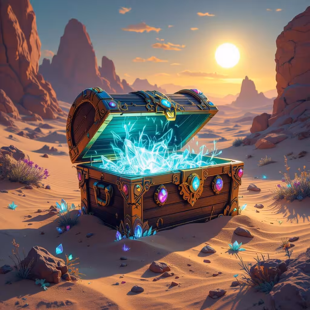 NightCafe Creations: Treasure Chest 1