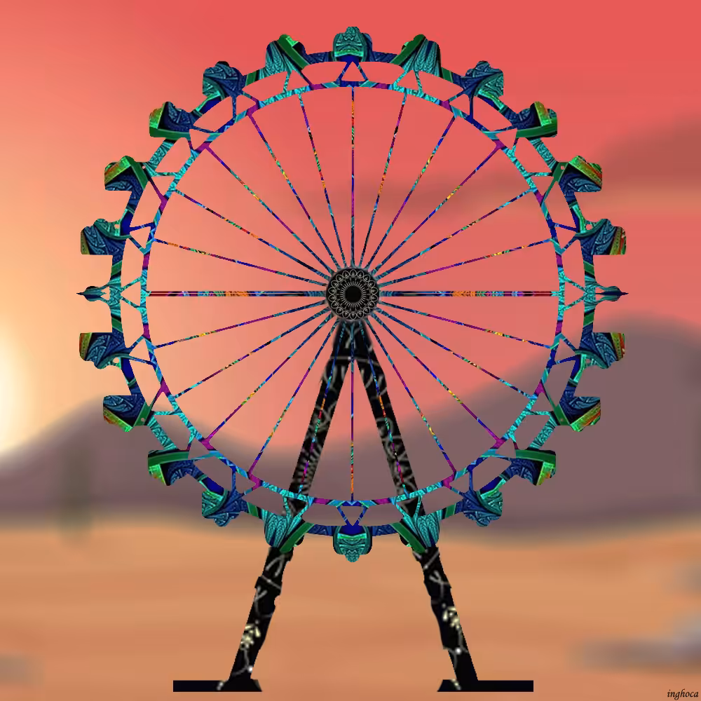 Pinwheel 99 Ferris-wheel (big wheel)
