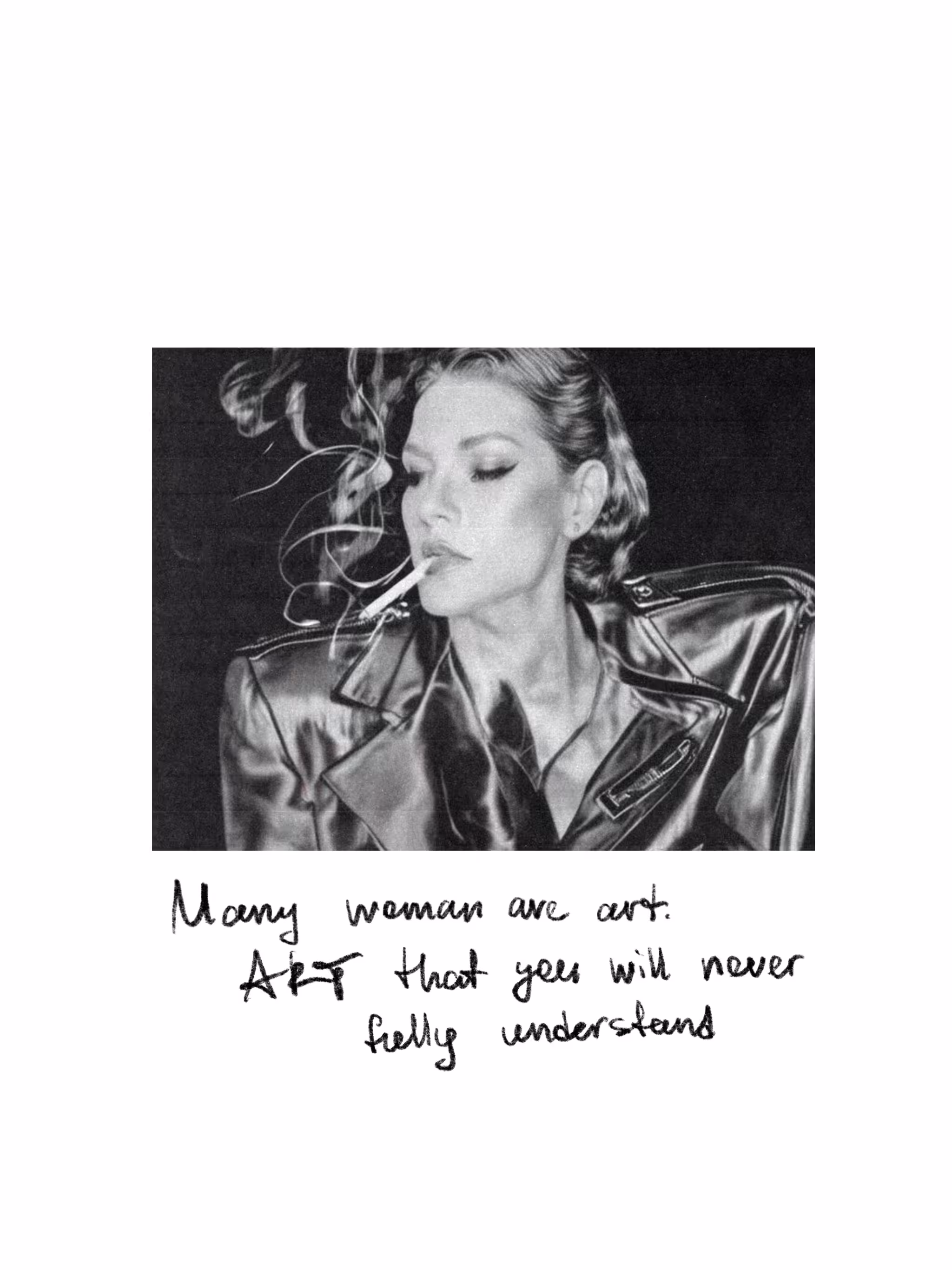 Woman & Cigarette #7