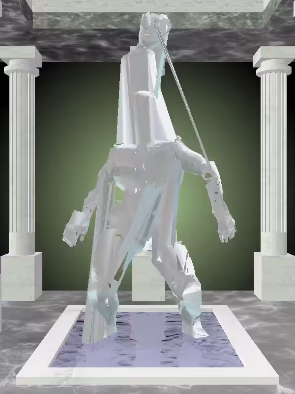 HeavenComputer: The Dancing Chronos Chrome Man #4527