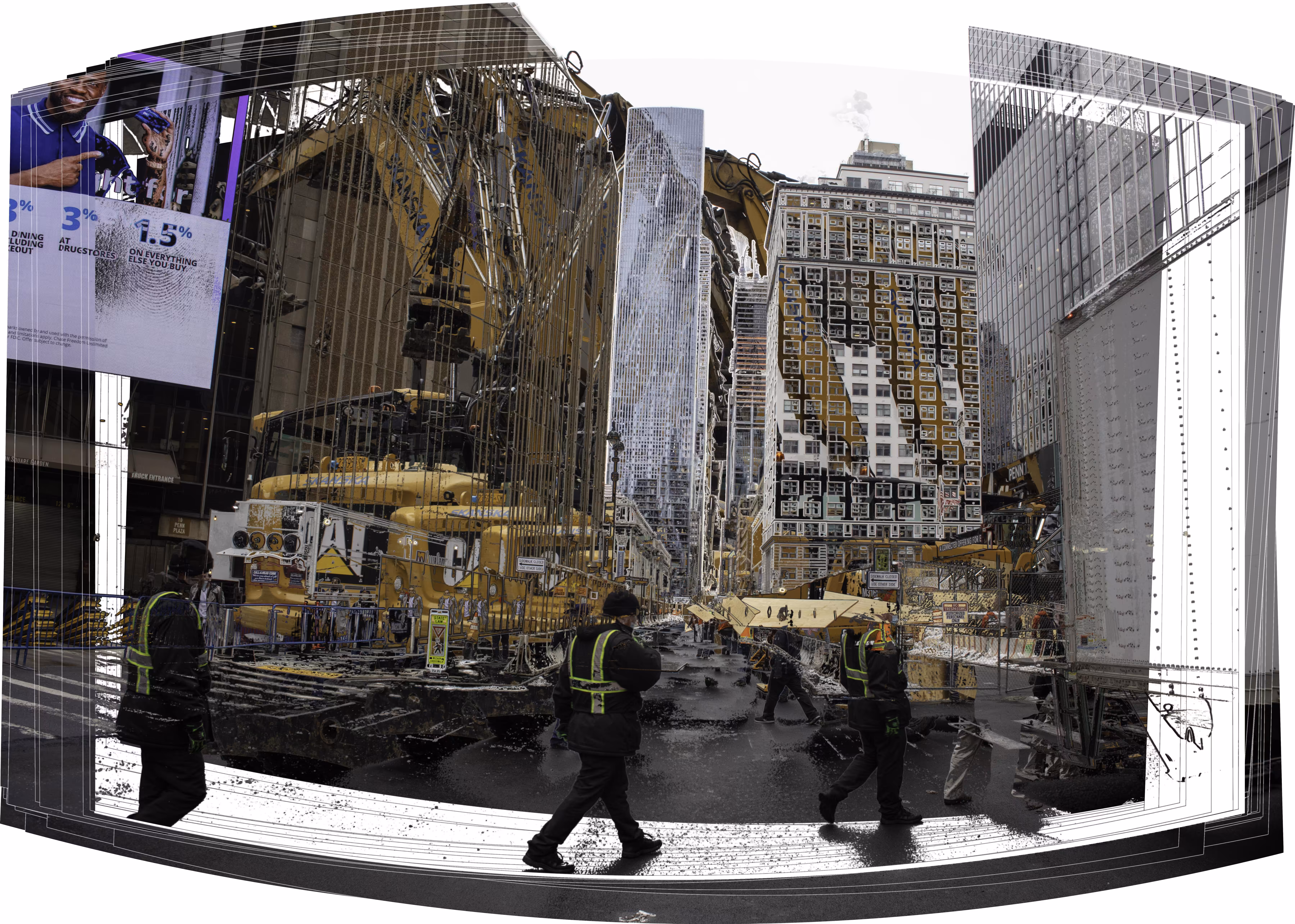Madison Square Garden Construction