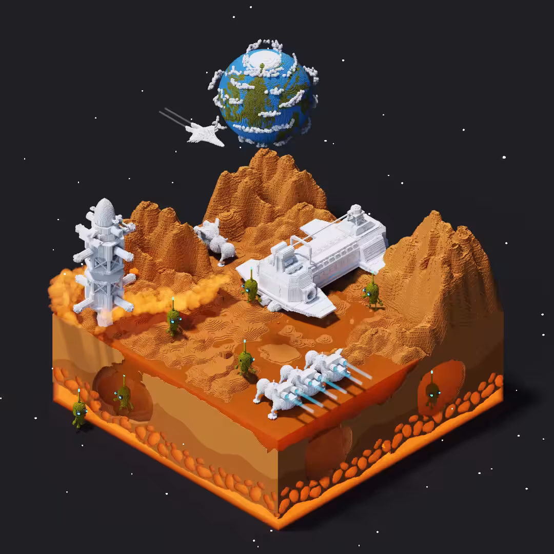 Meta Souvenirs: Mars Planet #MS007