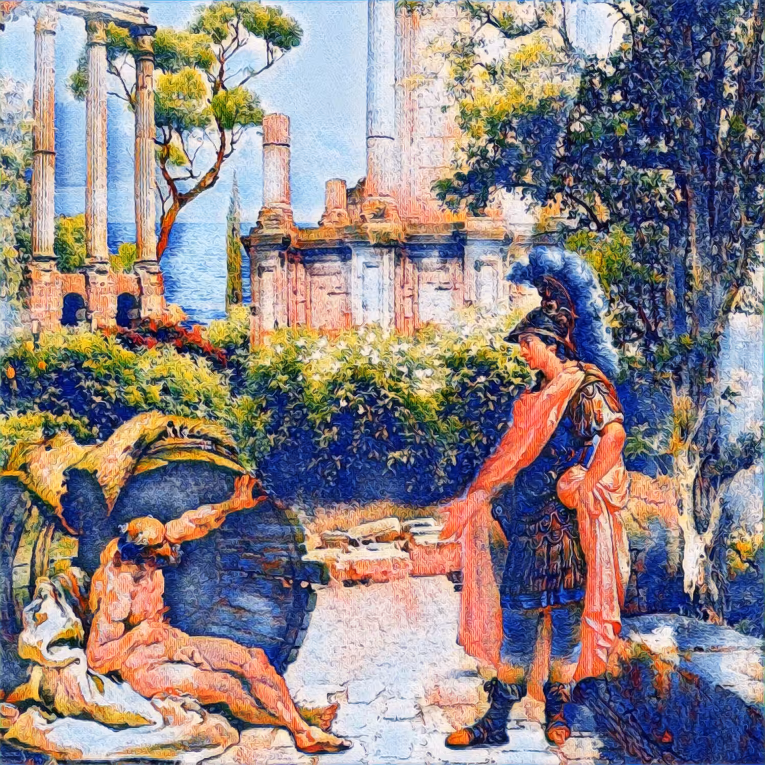 Diogenes and Alexander the Great