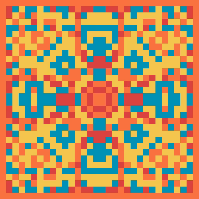 Pixel Mandala #8
