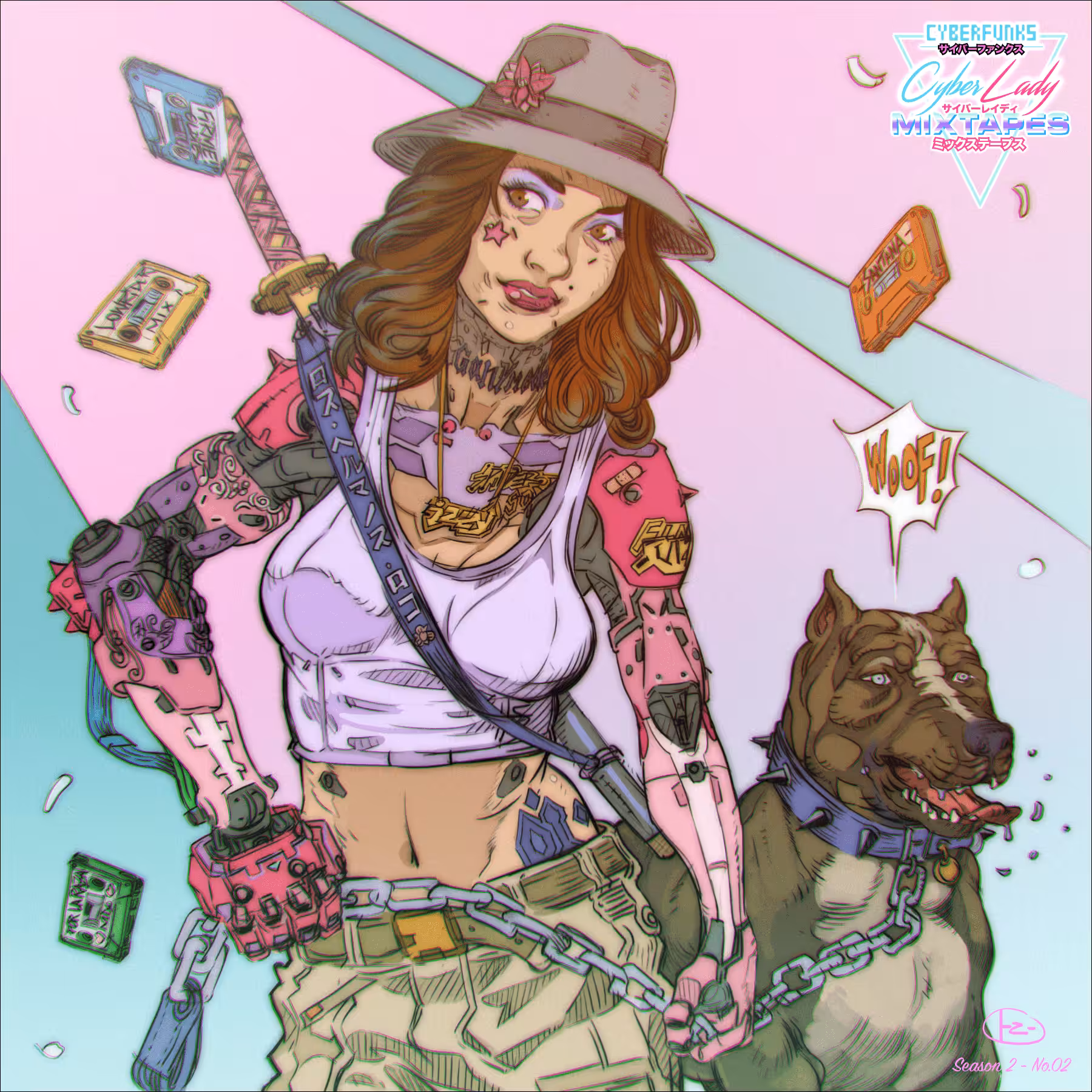 Cyberfunks-Season 2, CyberLady Mixtapes No.2