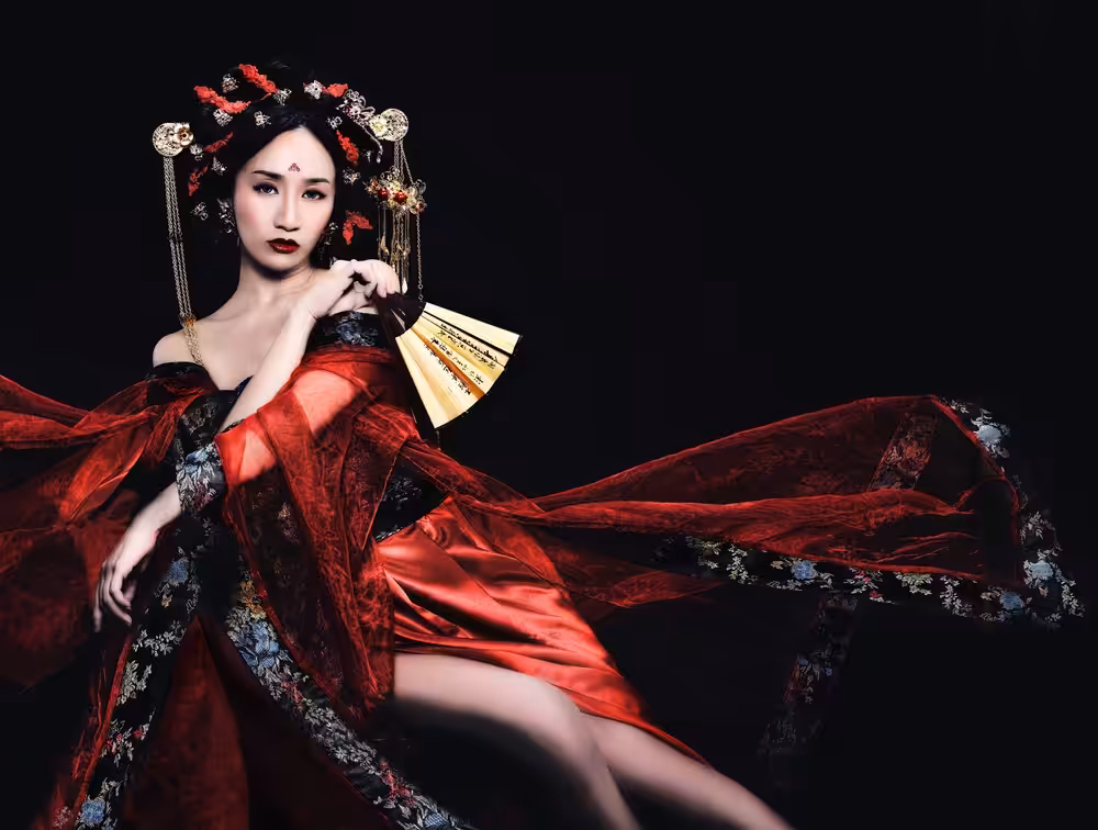 Mid Autumn Moon Goddess” “中秋月娘”The Flow of Life