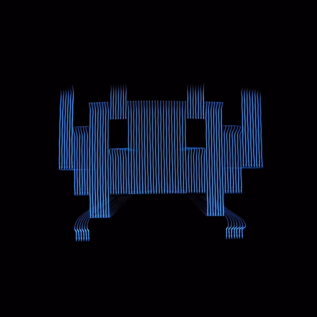 SPACE INVADERZZZZ (square)