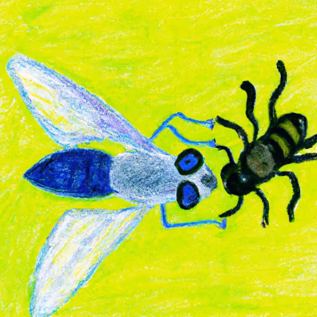 « storyboard moment from 'phantom buzz' a movie about two bug friends' poetic camaraderie; this, despite not belonging to the same species according to the human taxonomy structure #1 » (2024) 