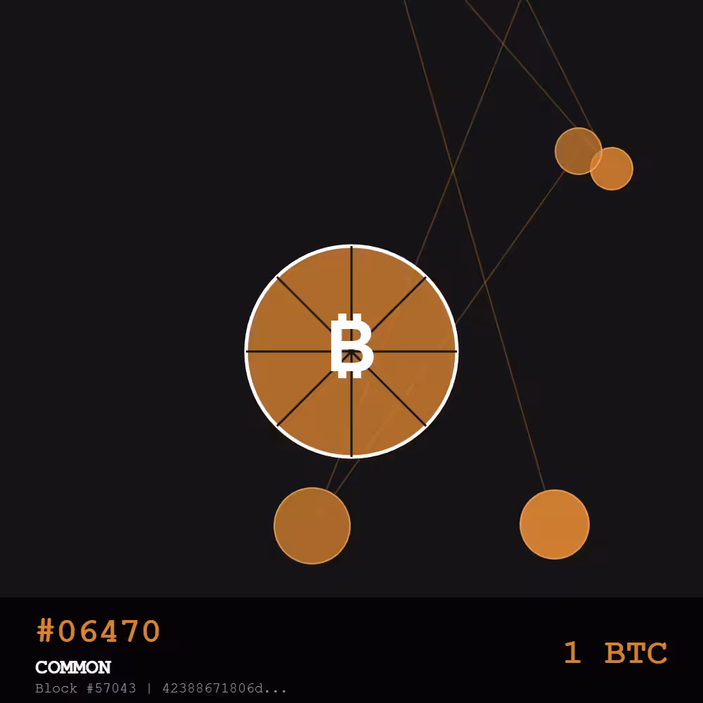 Bitcoin Pizza Genesis: 10K — COMMON Edition | May 22, 2010 - The Day Everything Changed