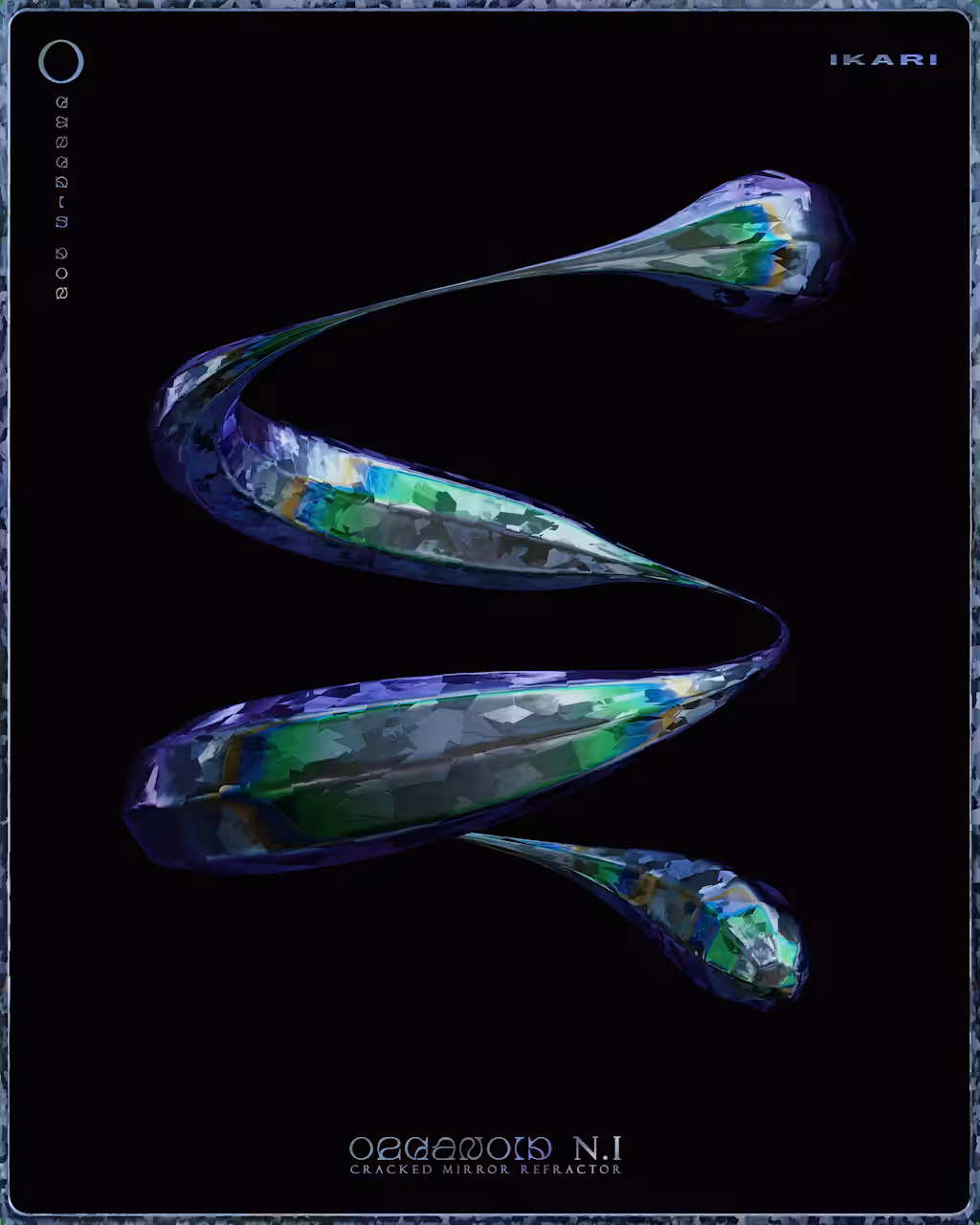 ORGANOID | #1 | "Ikari" | Cracked Mirror Refractor