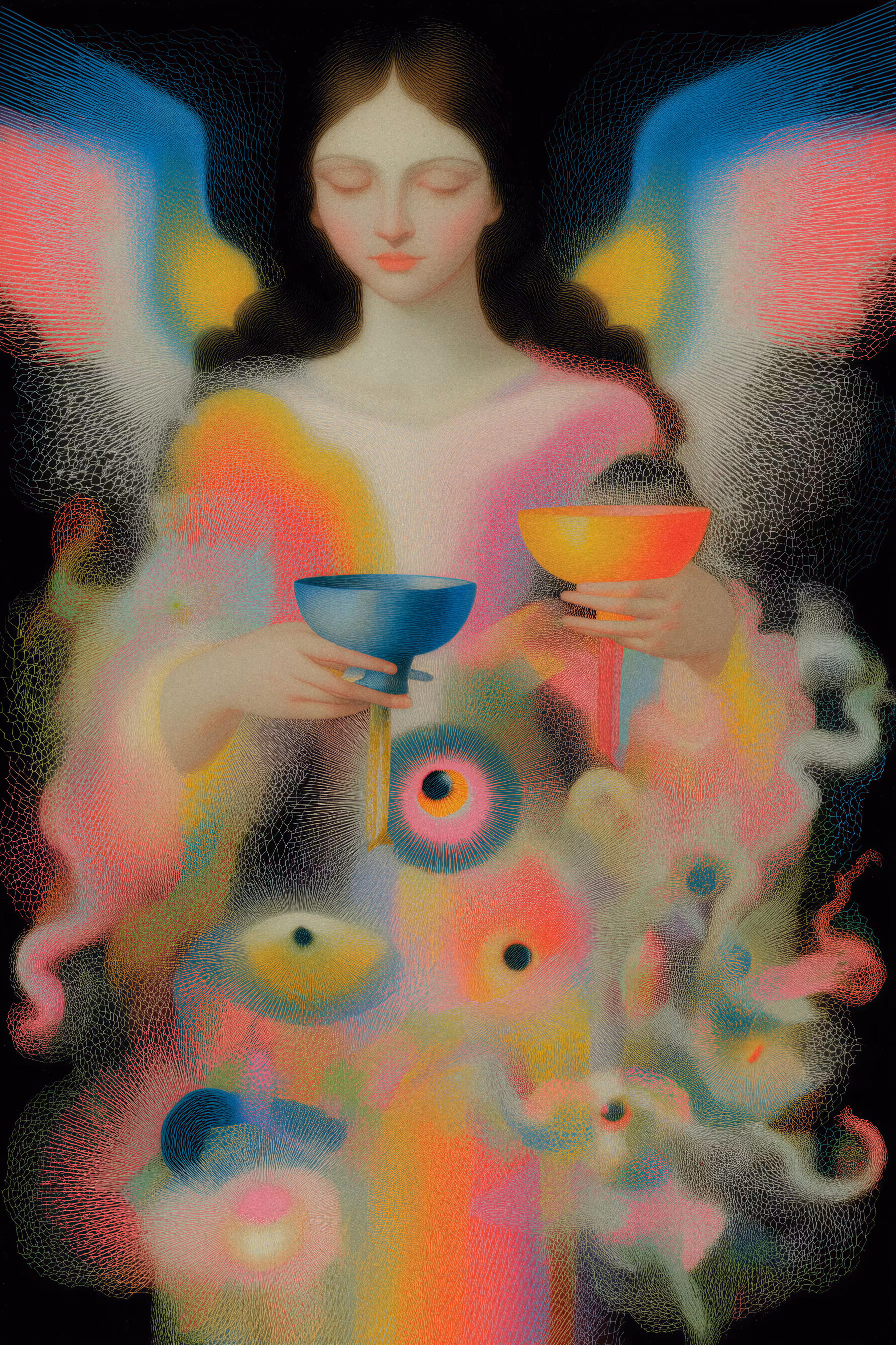 The כֶּשֶׁף Magic Tarot: XIV — Temperance (Tempérance)