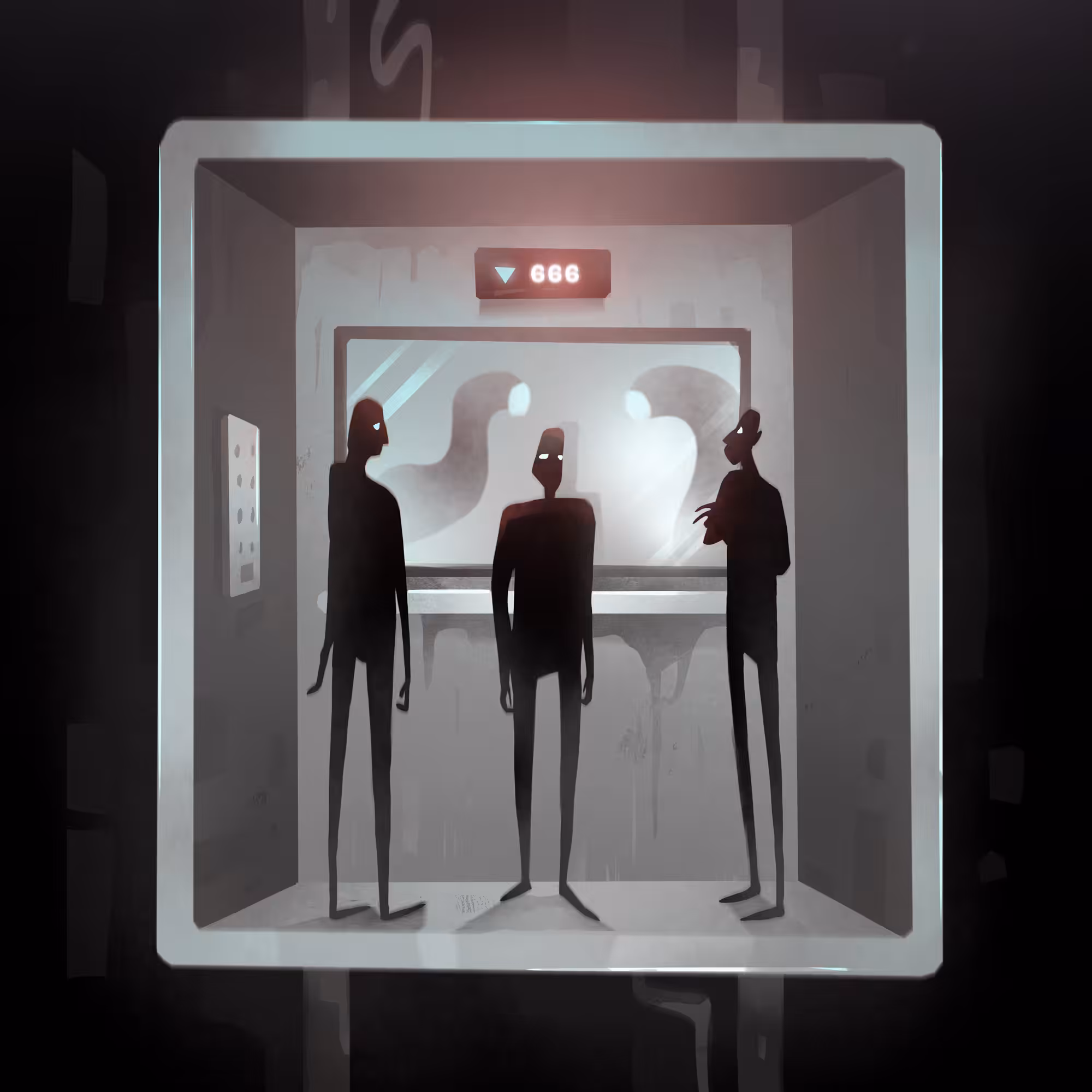 Horrific Things: ◈ H o r r o r ◈ Trapped with strangers