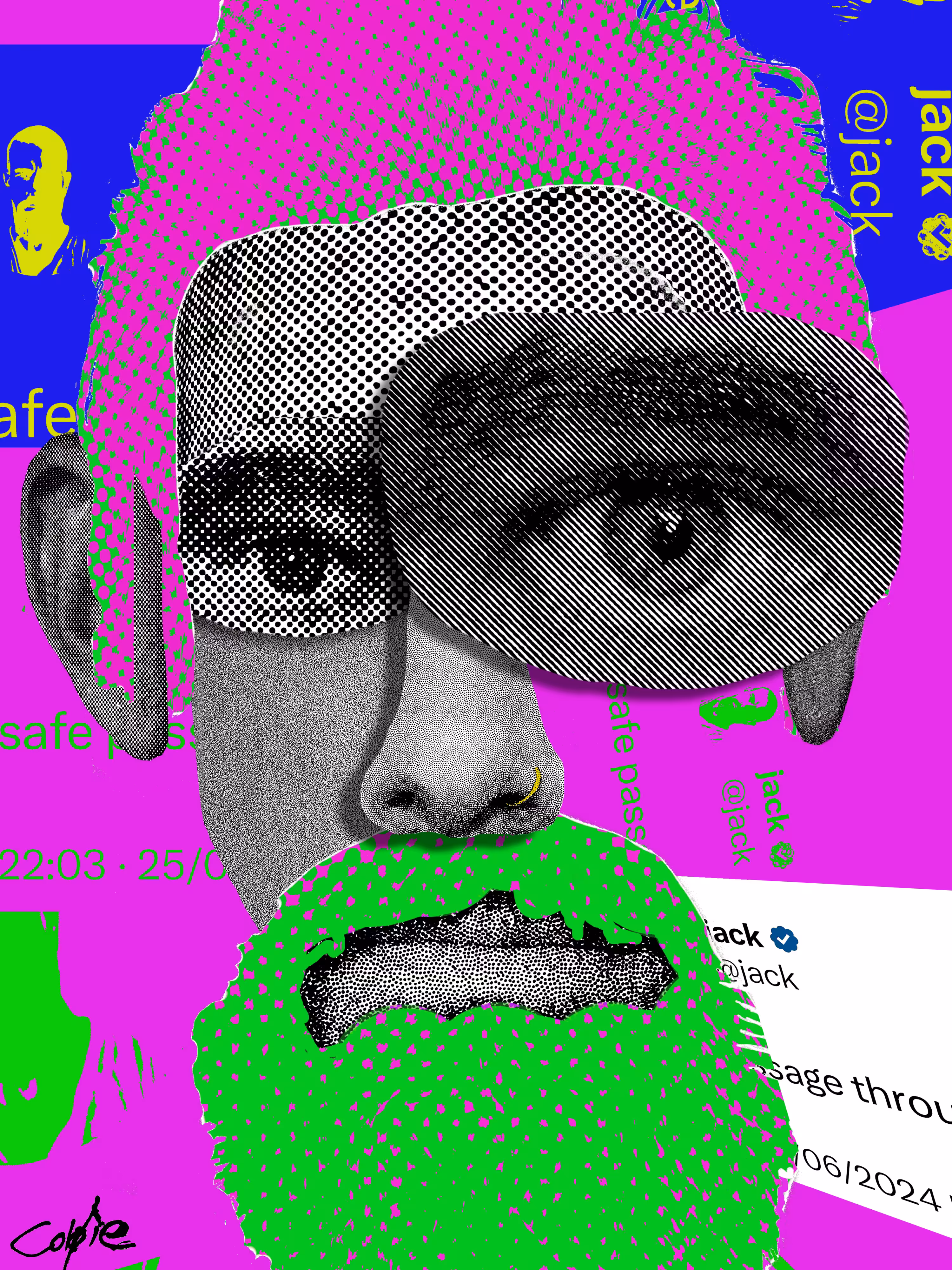 Decentral Eyes - Editions: Jack Dorsey - Decentral Eyes - Safe Passage Variant - 25/240
