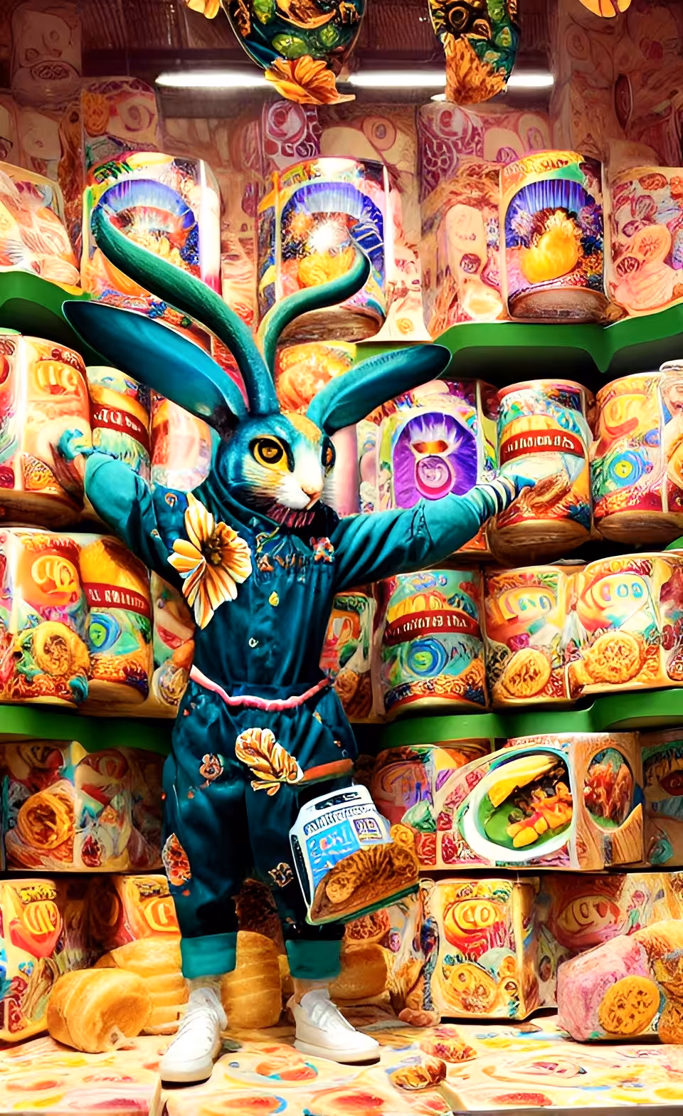 AI & ME: Ostara & Easter Greetings #26