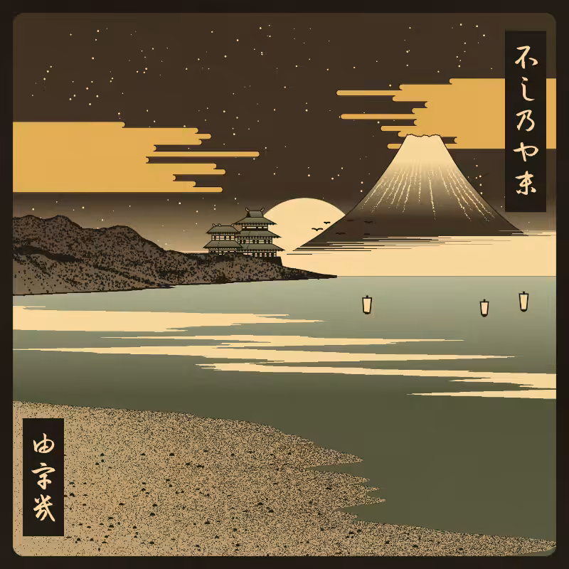 ukiyo-e seascape #467