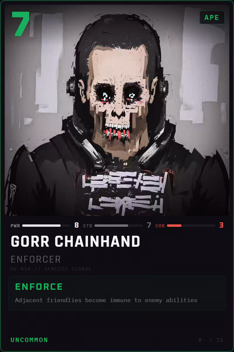 GORR Chainhand — Enforcer