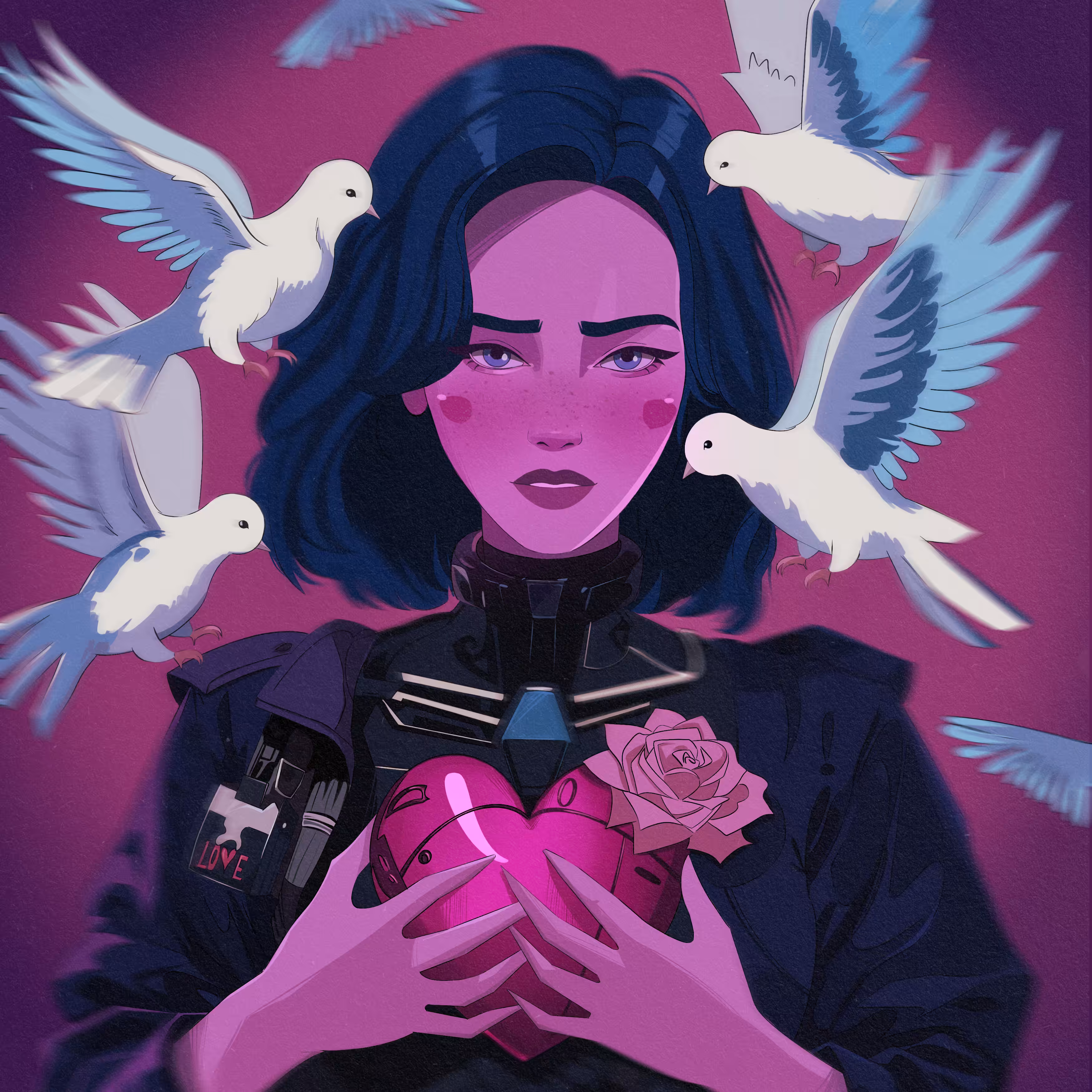 Blossoming of hope