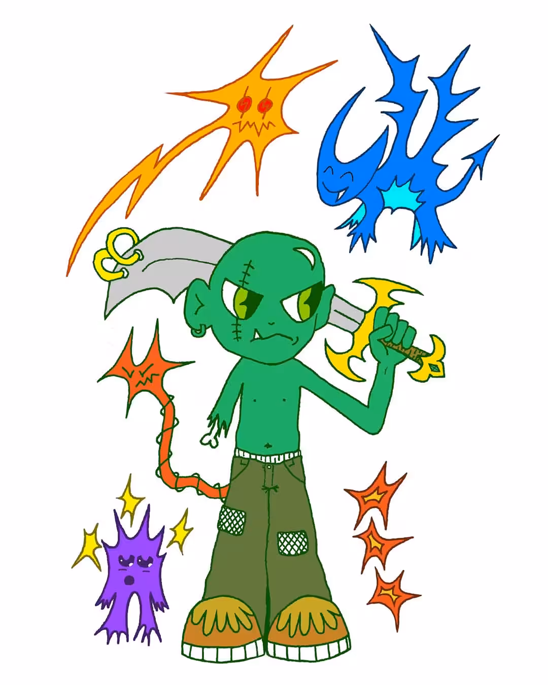 GOBLIN + SPIKY FELLAS