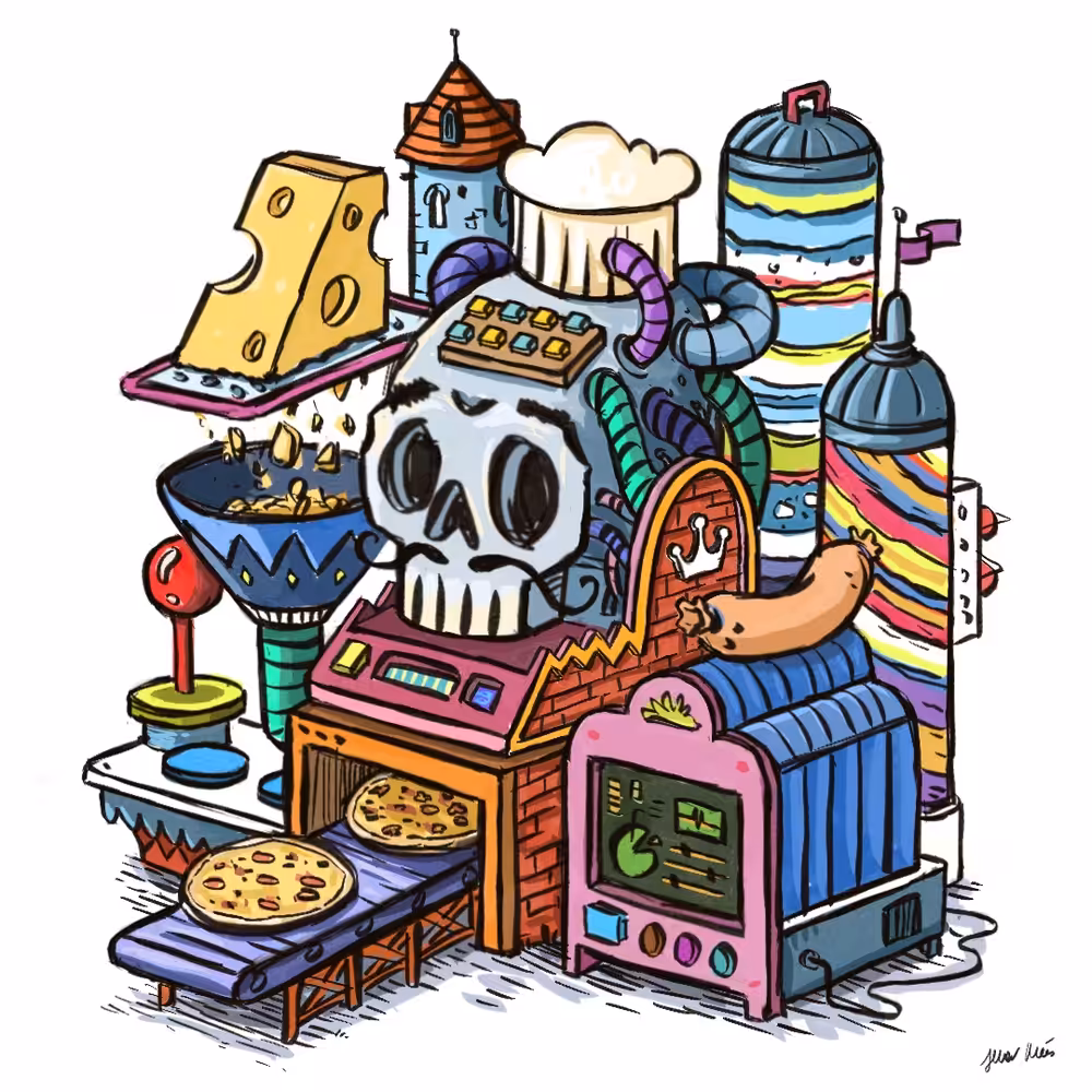 The Pizza Skull