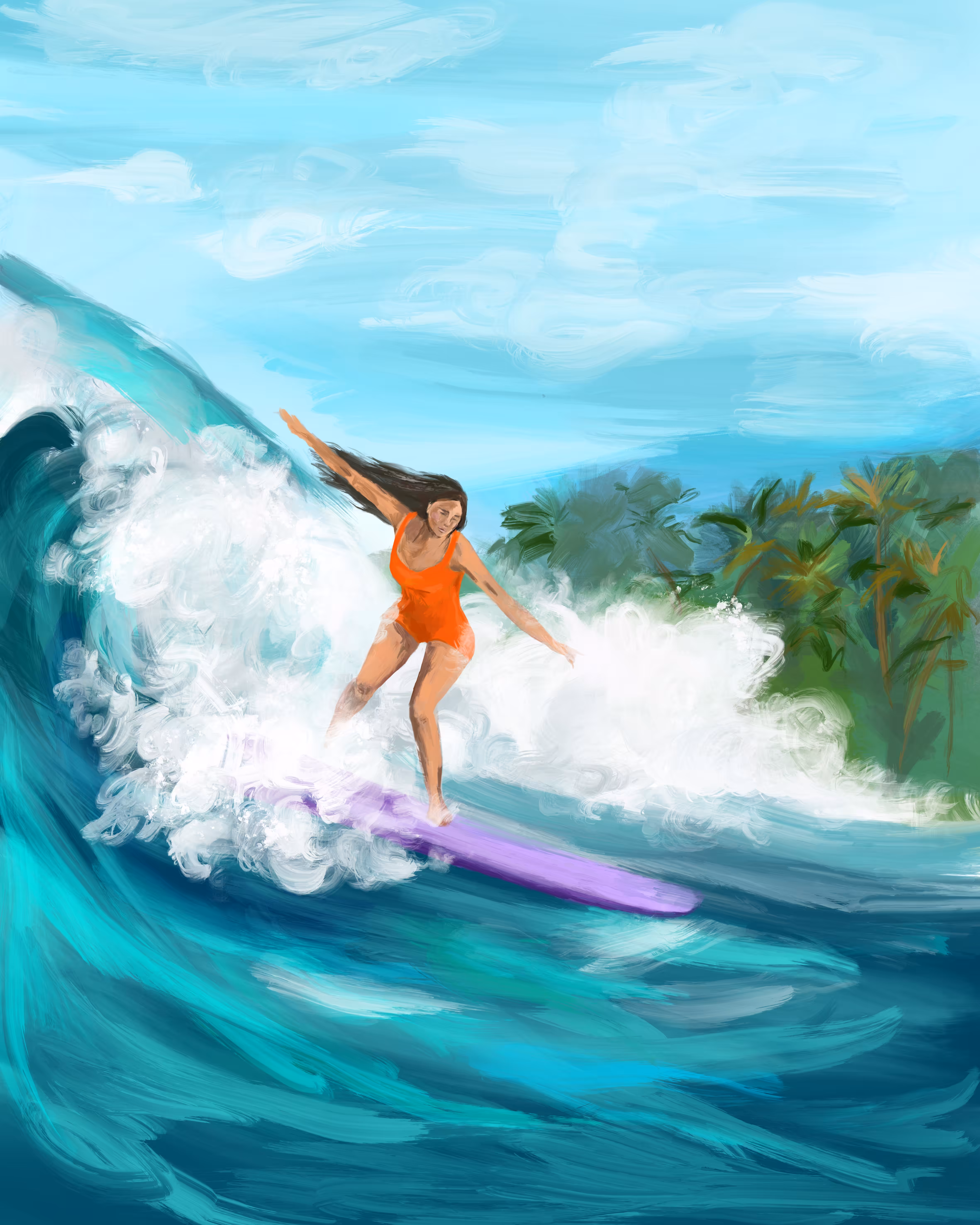 Surf Queen #4