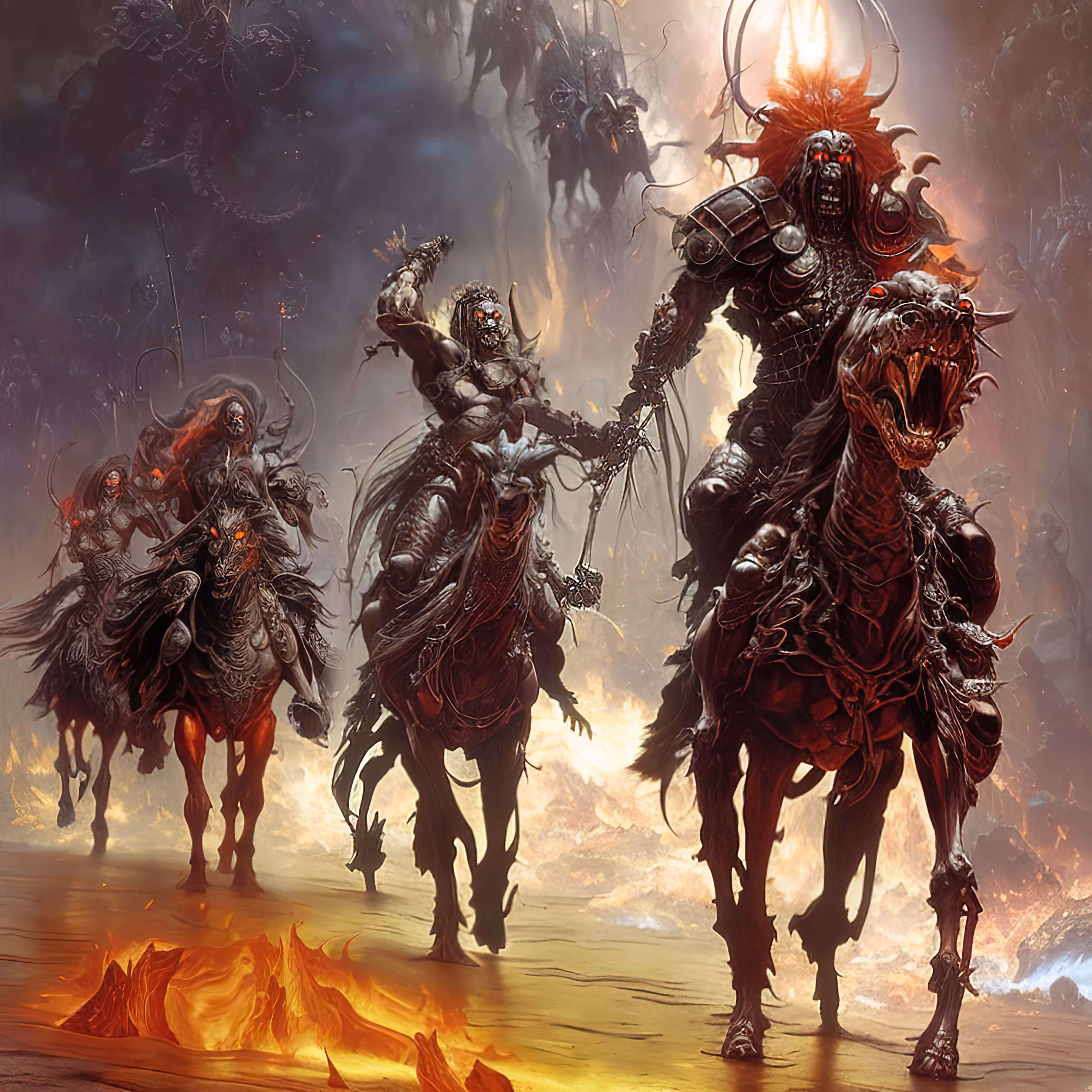 The Horsemen are coming!
