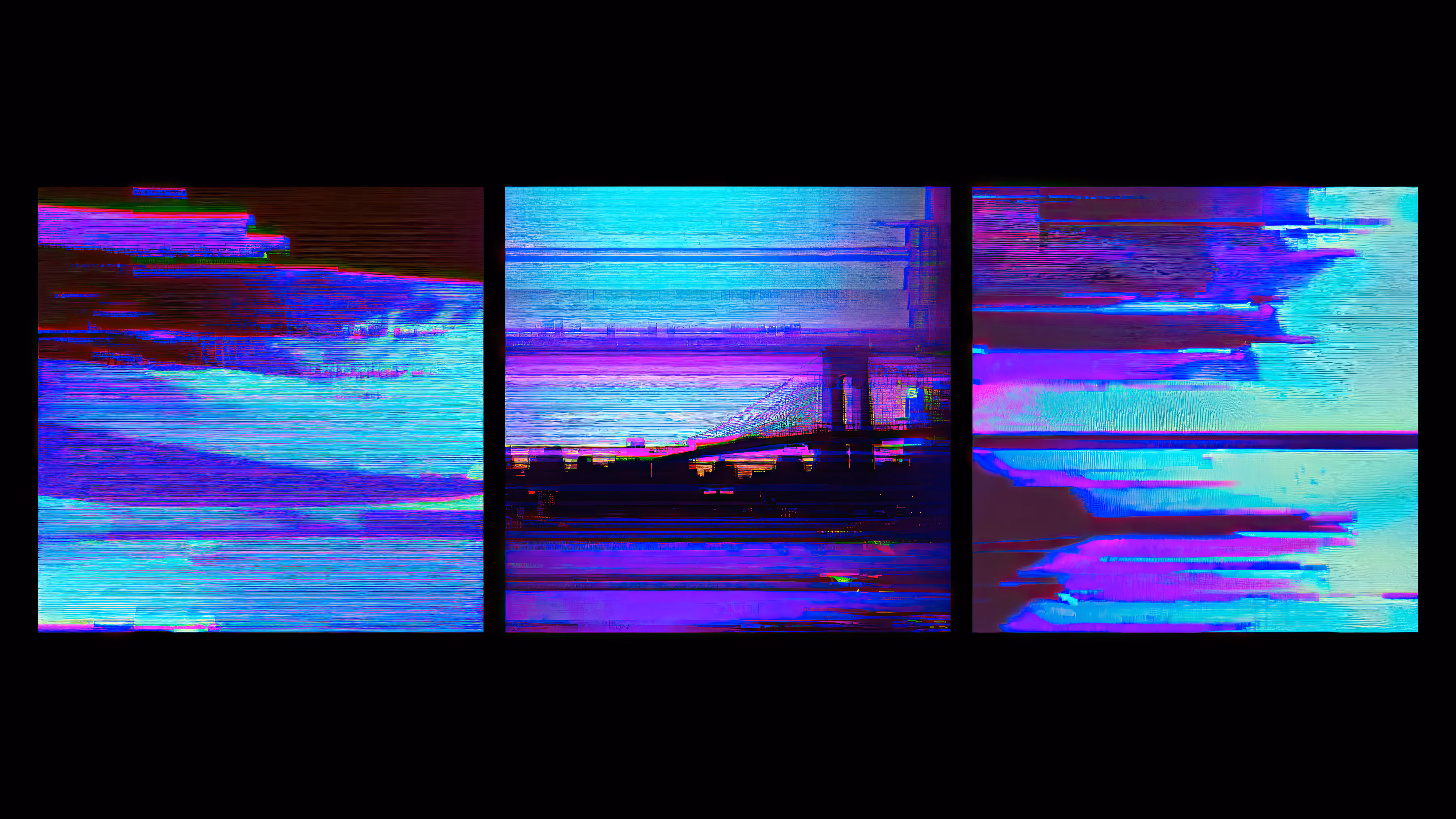Brooklyn Bridge Triptych
