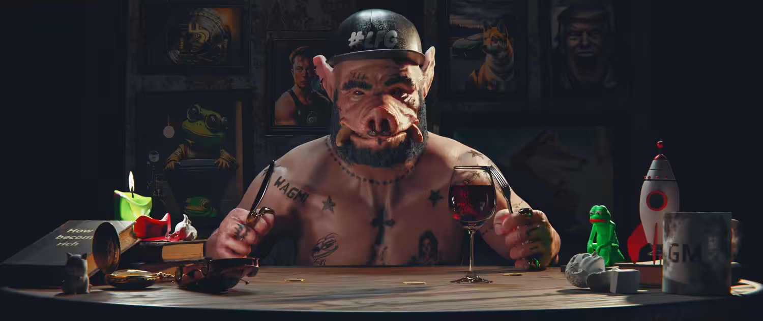 Crypto Swine's Feast (animated)