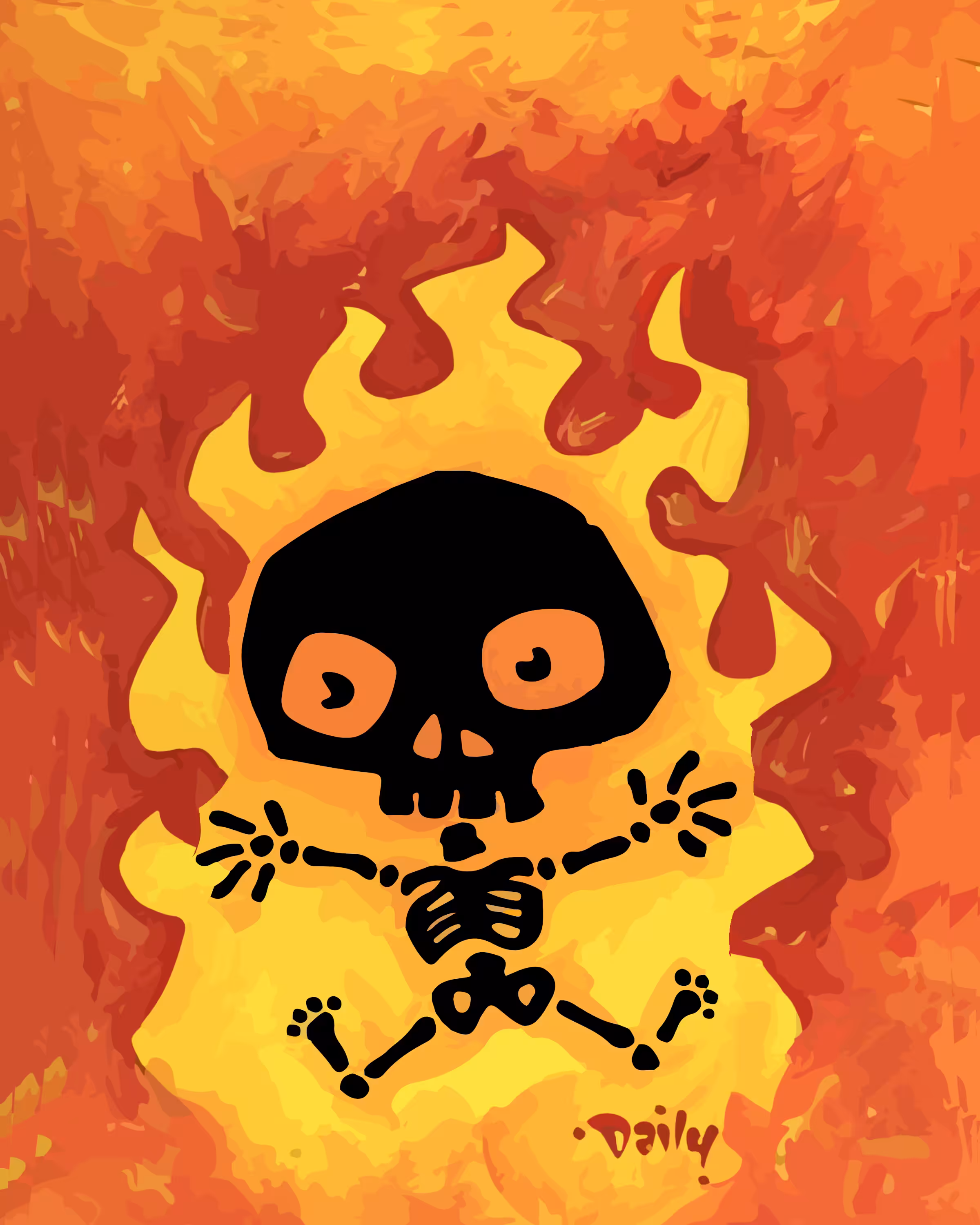 Hot as Hell (open edition)