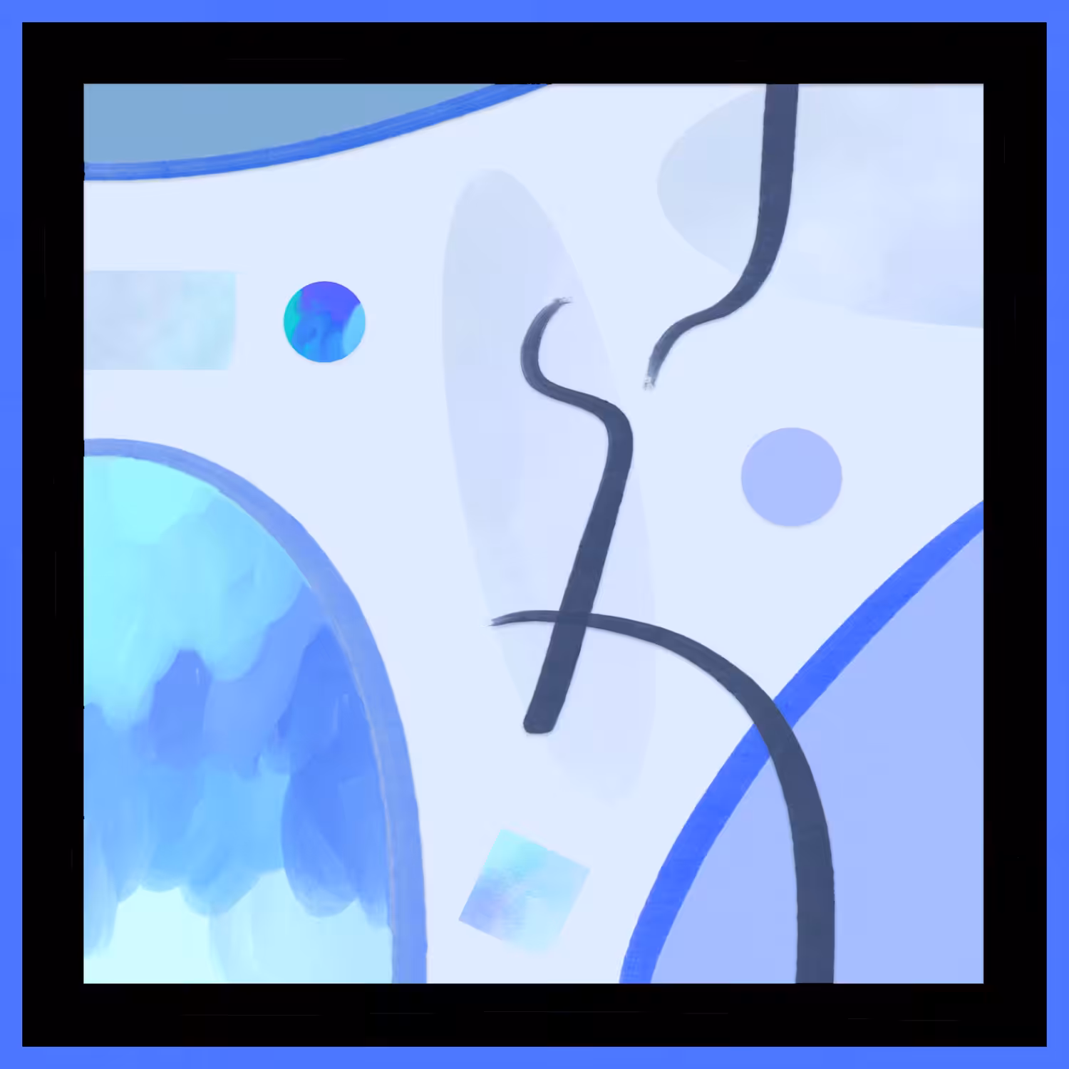 deep blue