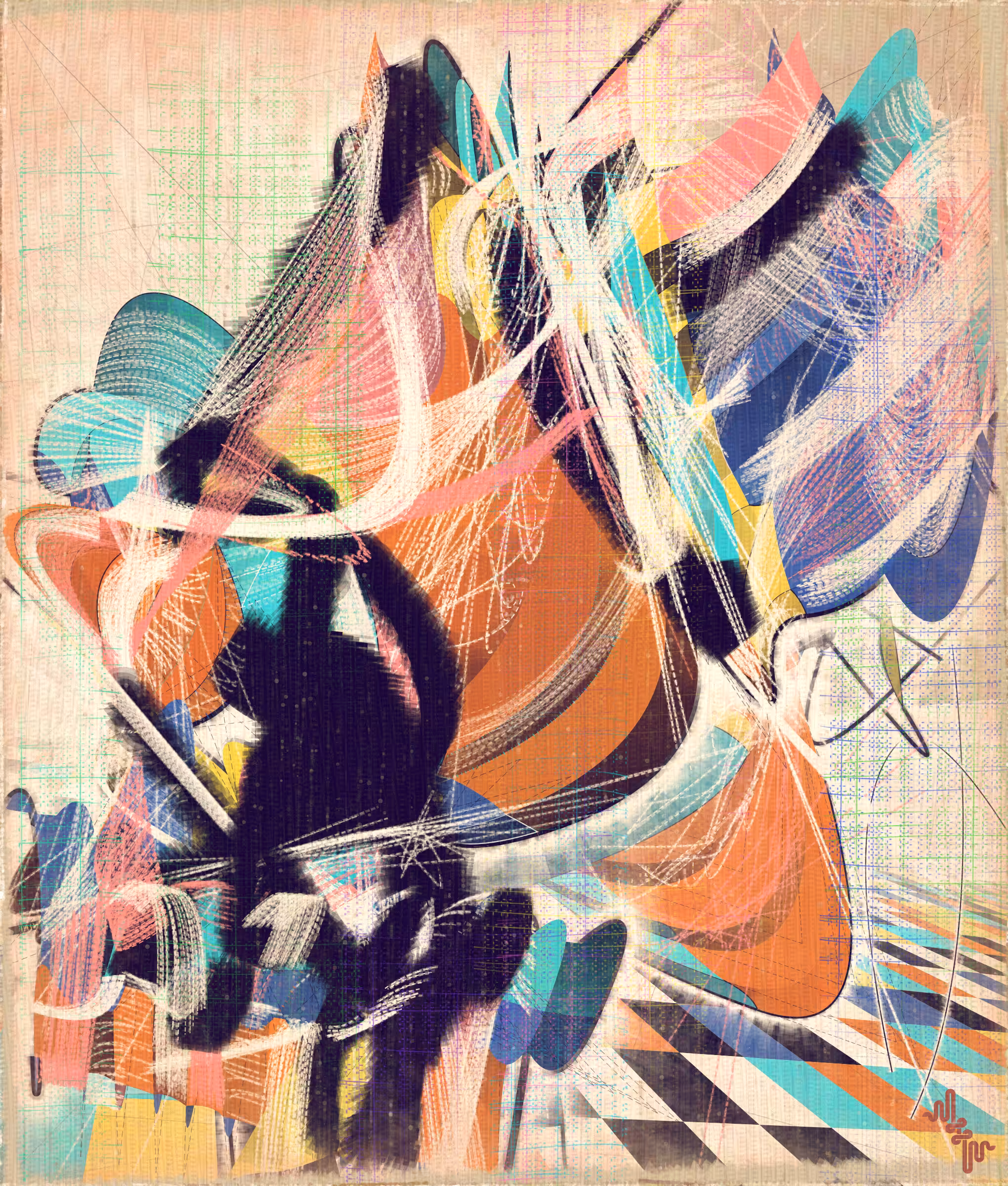 Amplitudes of Canvas #11