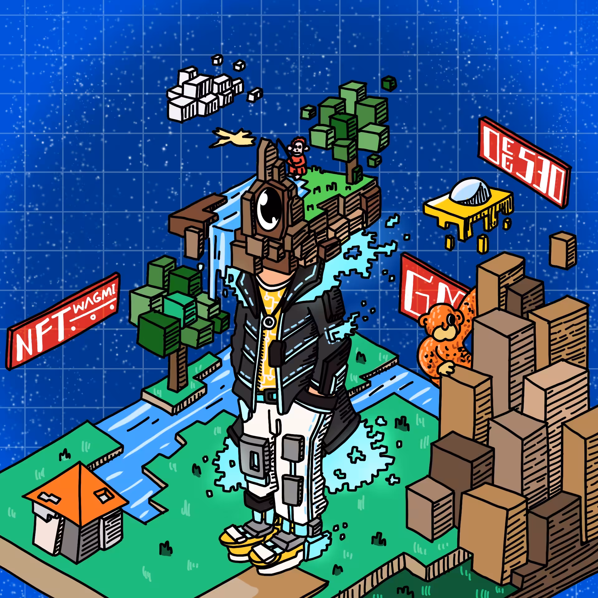 One eyed guys: Metaverse landlord OEG