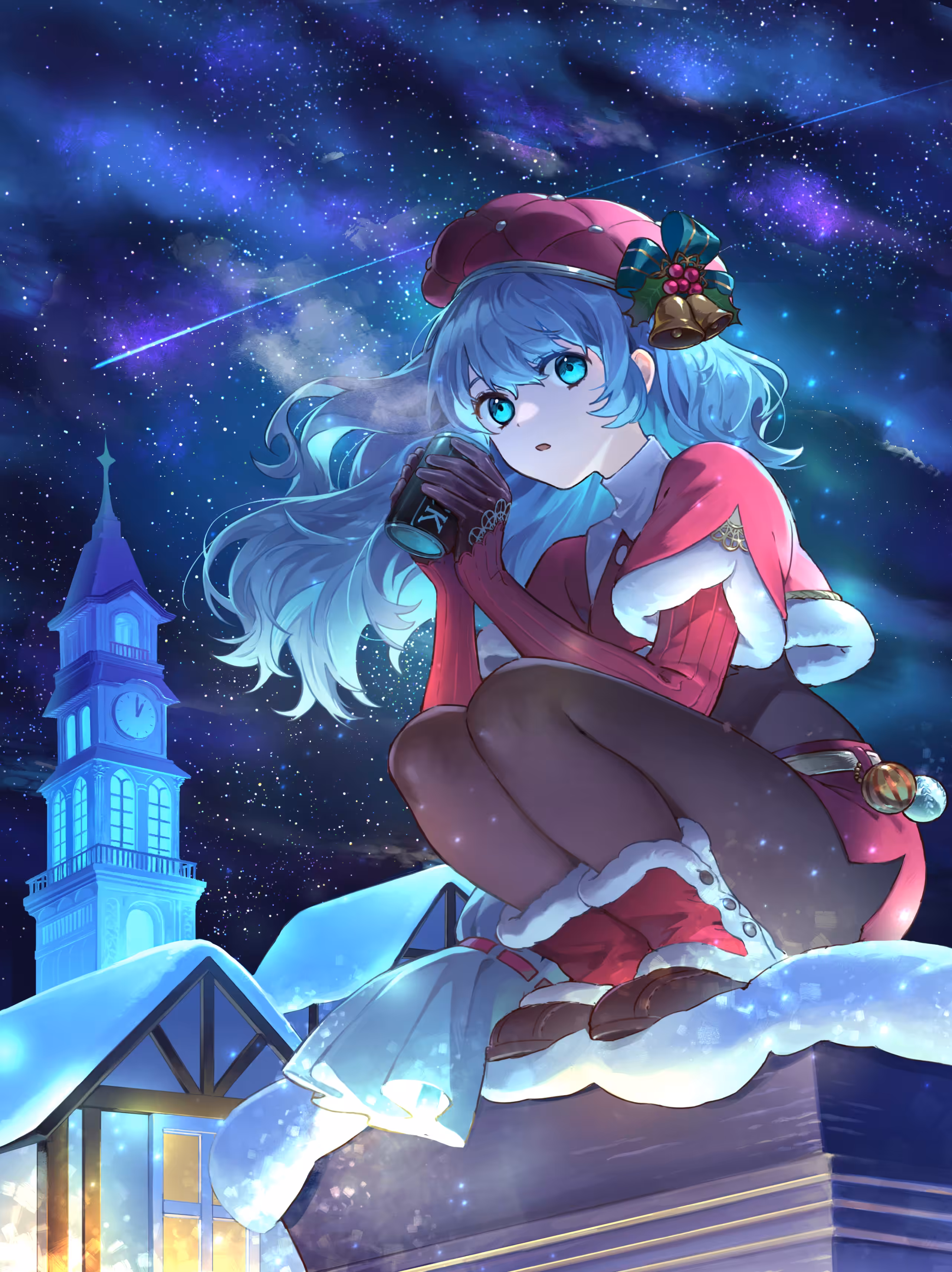 Resting on the Chimney