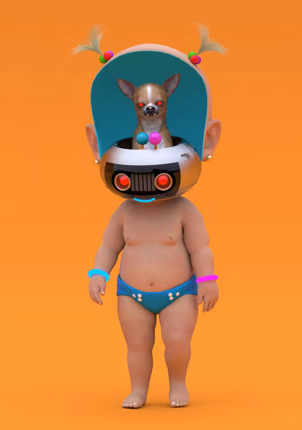 BABY WITHOUT FACE # 2