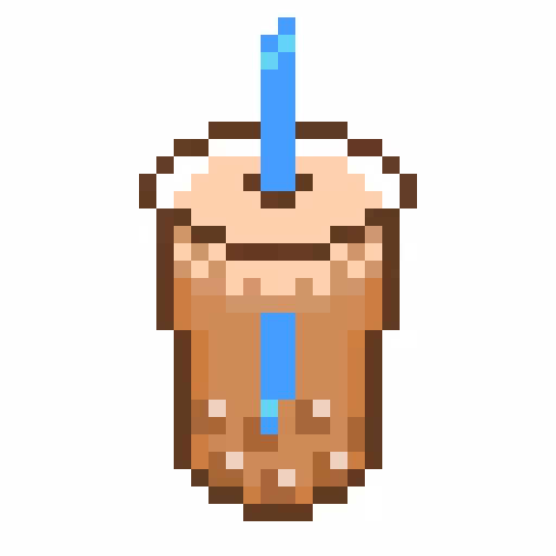 caramel milk tea 🍮