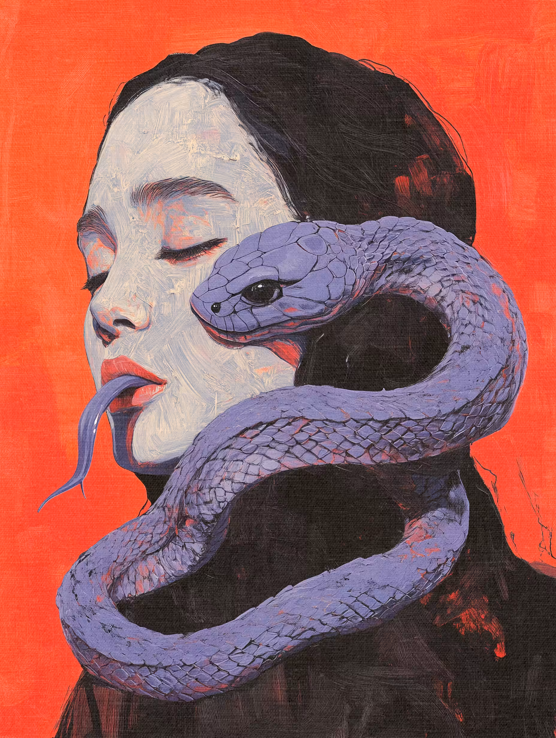 the objkt of becoming Medusa