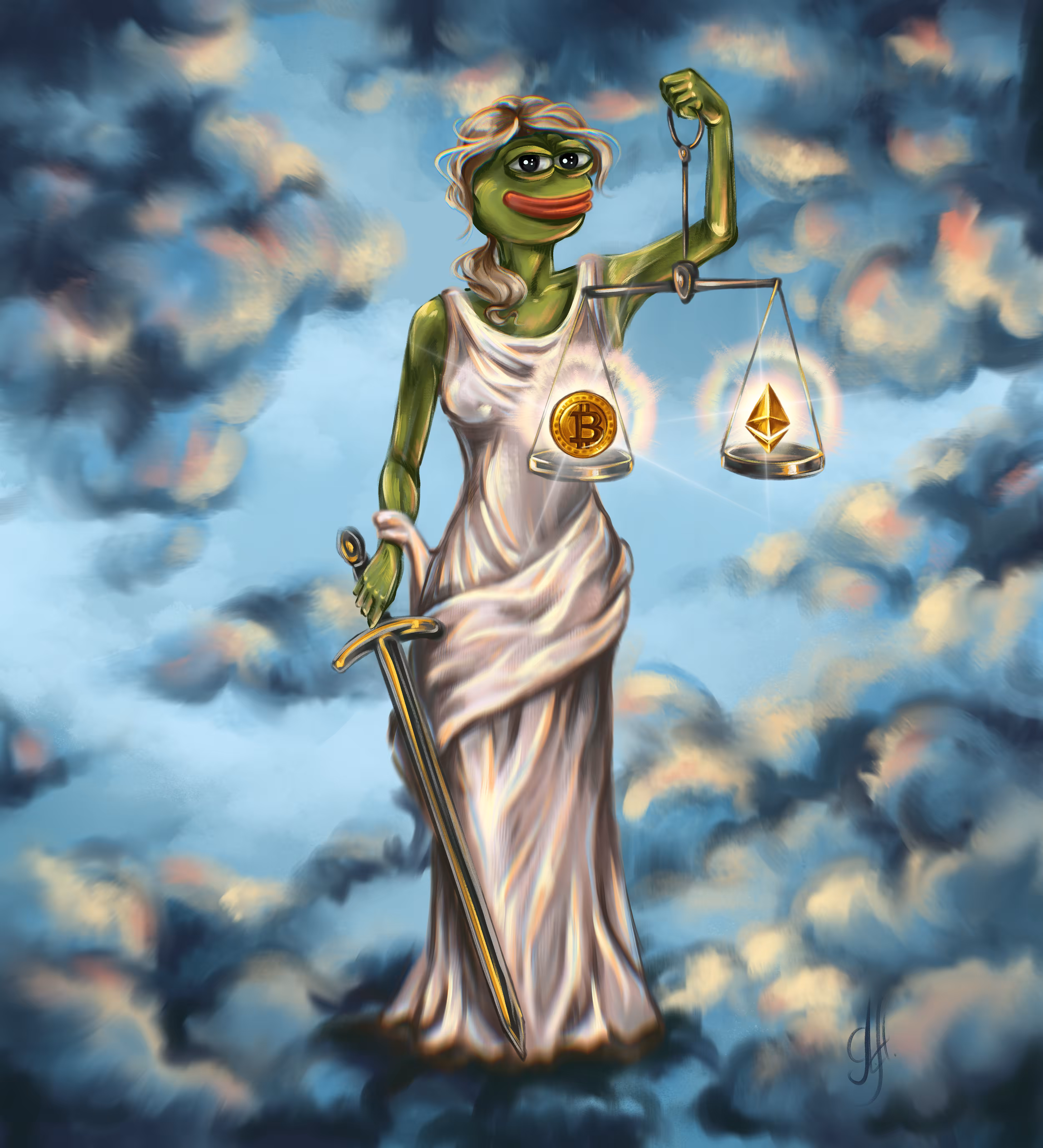 Pepe Themis the goddess