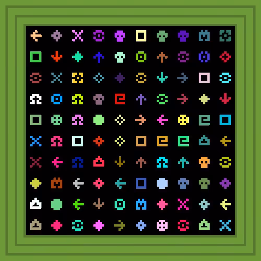 ooga booga lets do it :: Procedural Symbols #48/1000