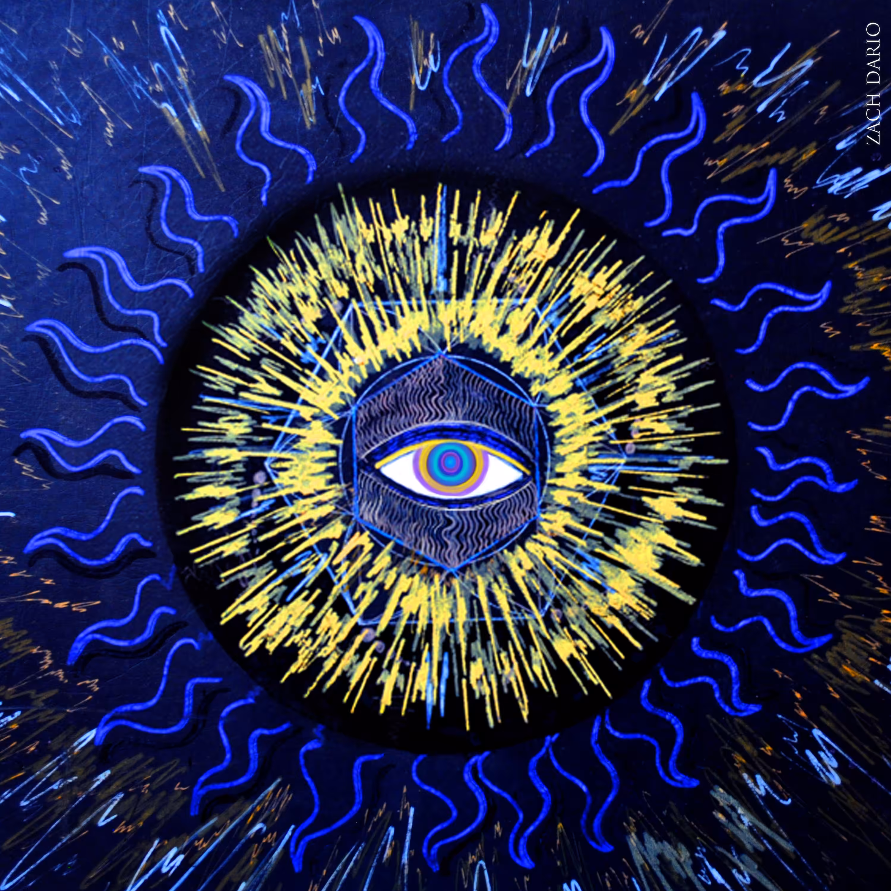 #1 Magic Eye Blue NFT