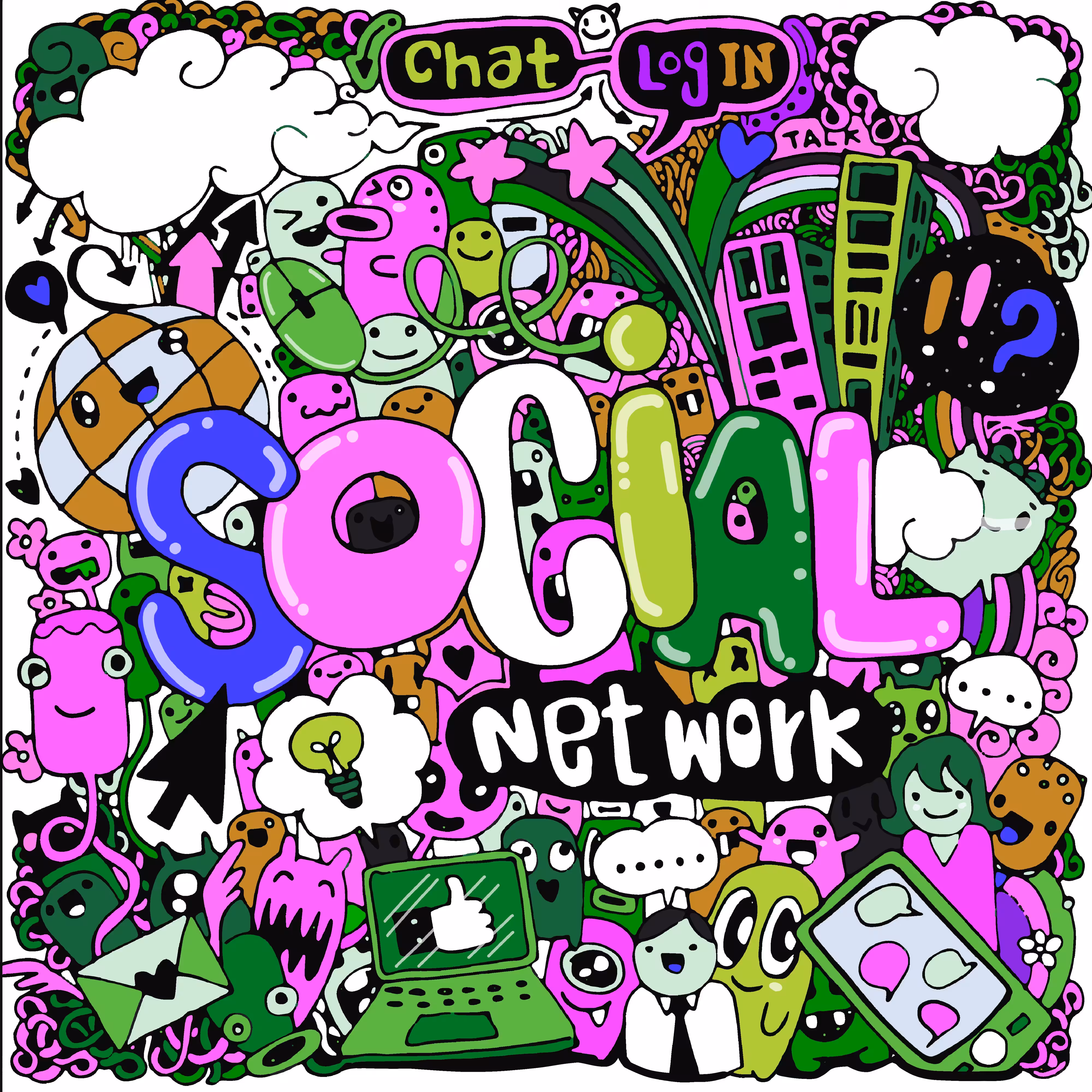 Doodle SOCIAL MANIA
