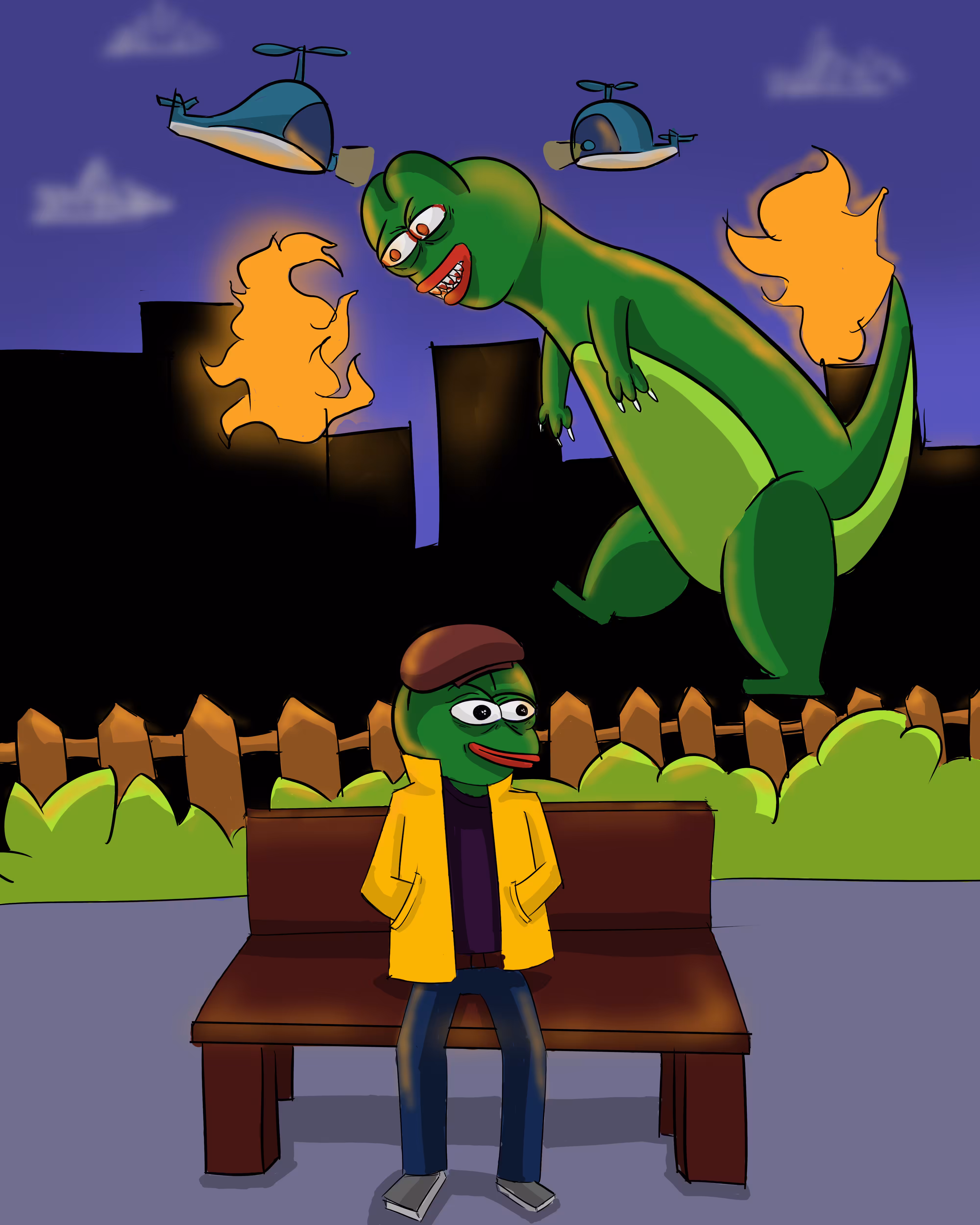 Pepe Chilling