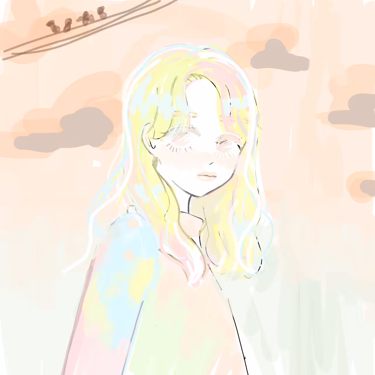 sunset　夕焼け