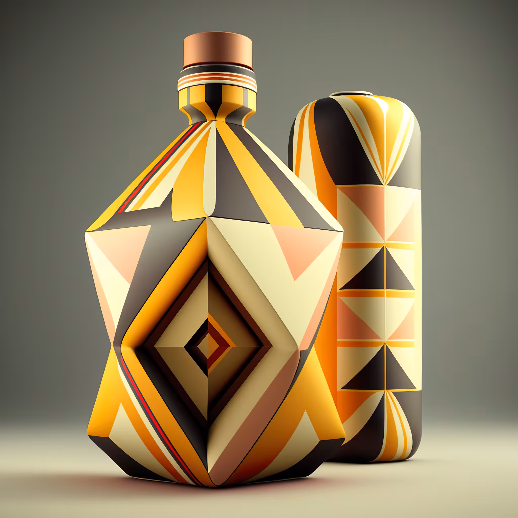 Bauhaus Bottle #9