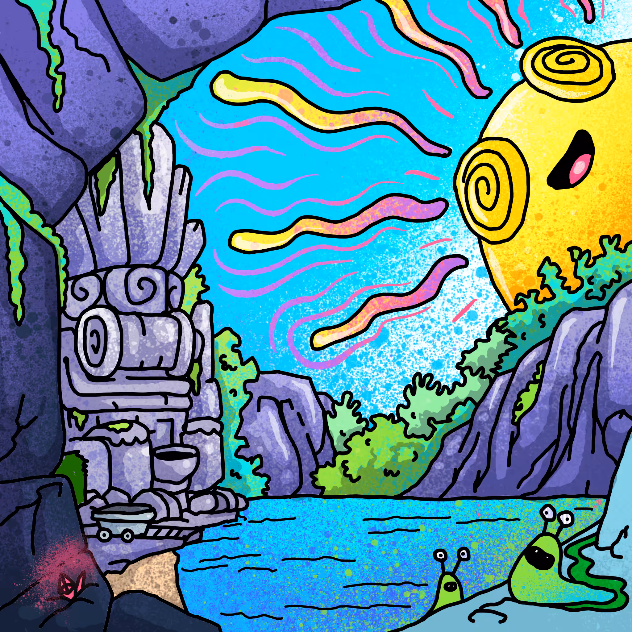 Beyond the Mysterious Door
