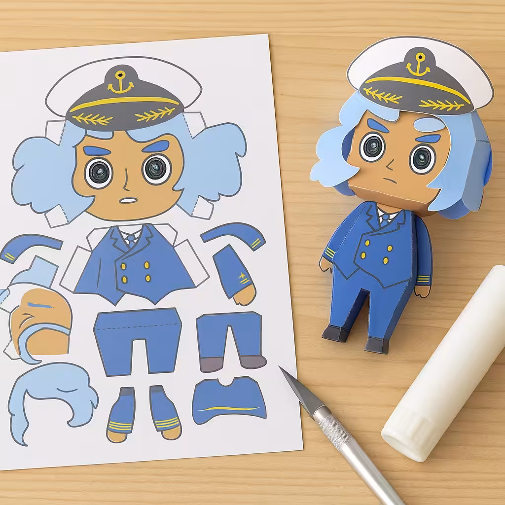 Daikoukai Age: #009 ペーパークラフト / Papercraft