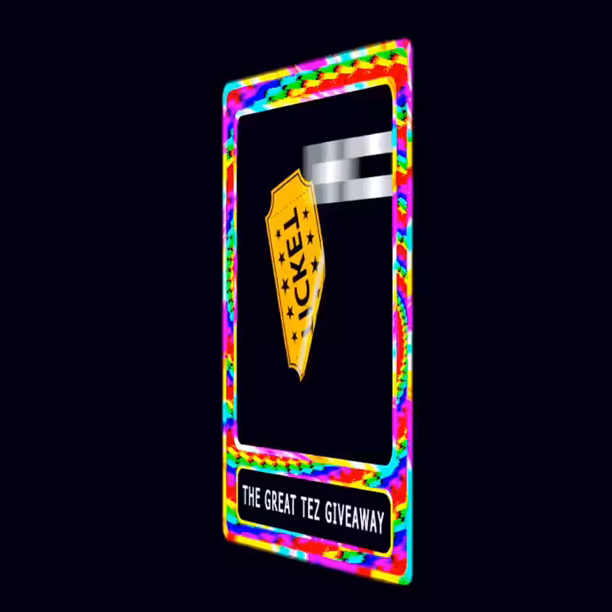 The Great TEZ Giveaway - 1 Ticket