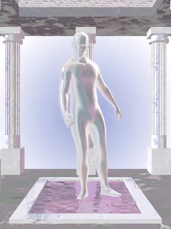 HeavenComputer: The Drunk Pastel Pearl Man #1596