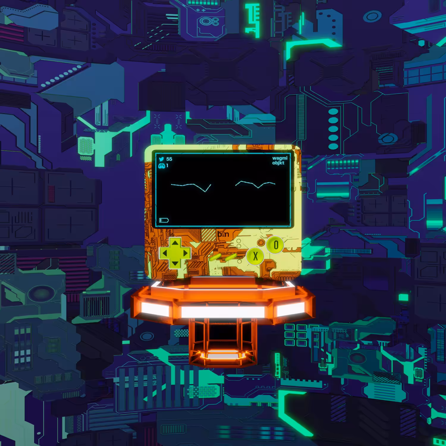 Radtro #005 /mecha themed radtro/