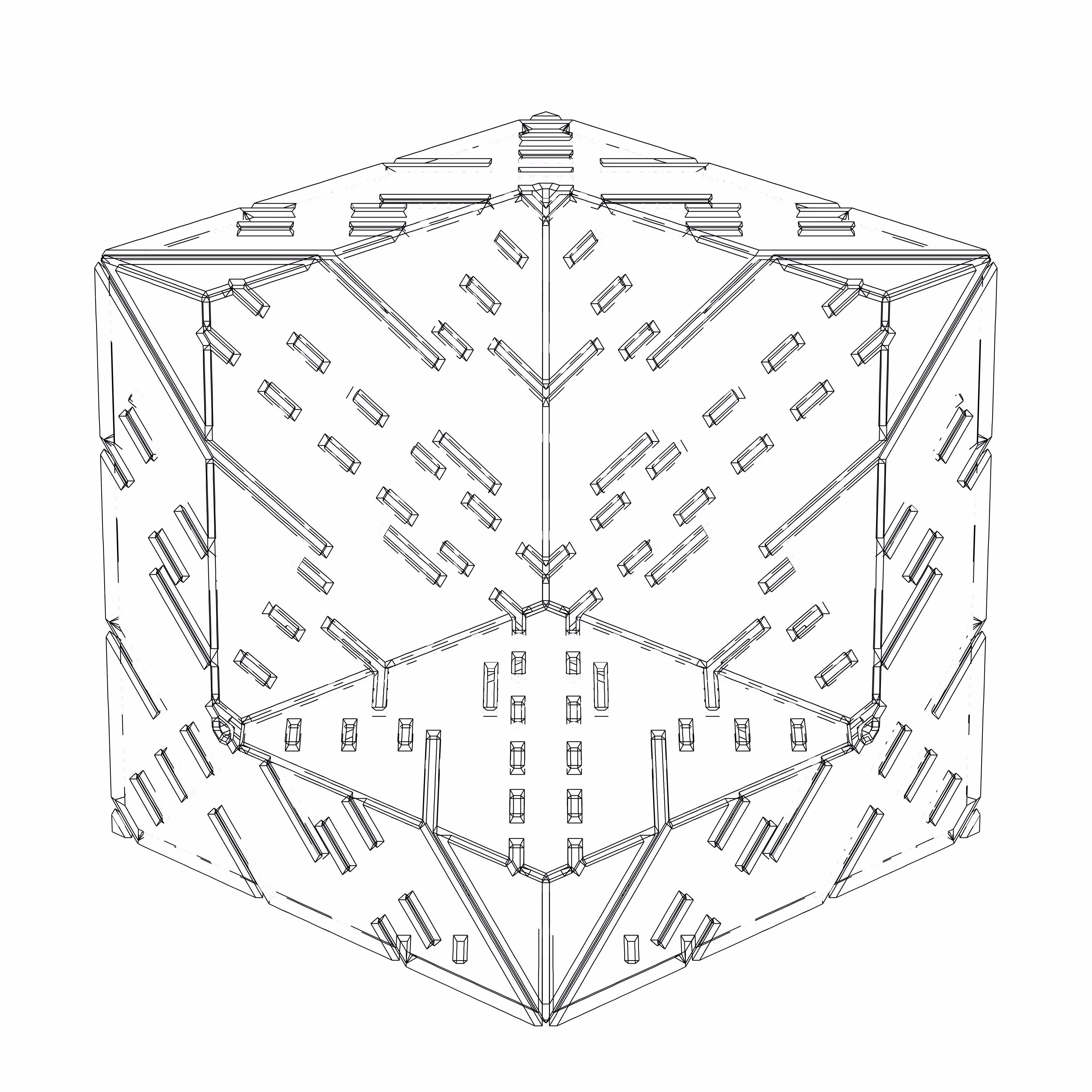 LL21 Alien Art Cube #860