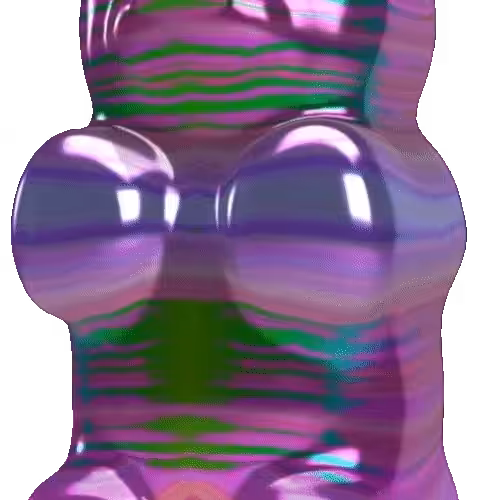 Rainbow Trip Gummy Bear #017