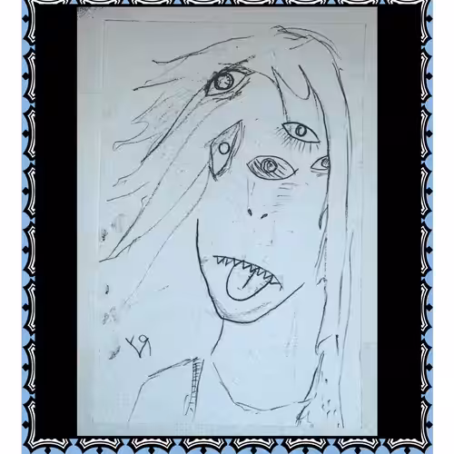 "She's a Pretty Girl (Black & Gray)" (CPTC #12) #1